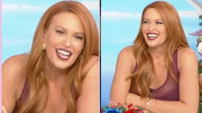 Σίσσυ Χρηστίδου: «Εγώ δεν είμαι ανύπαντρη! Έχω...» - Αμηχανία στο πλατό του Χαμογέλα και Πάλι