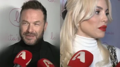 Τα φιλιά και οι αγκαλιές Παναγιώταρου & Αριστομένη σε έξοδο τους - «Με την Αλεξάνδρα...»