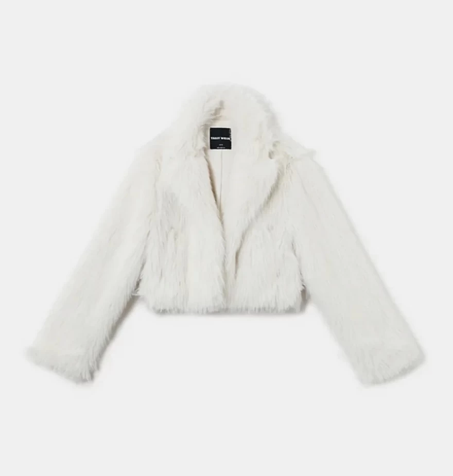 λευκή γούνα