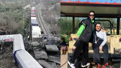 Τέμπη: «Σ' αγαπάω πολύ χαμογελάρα μου» - Σπαραγμός με το βίντεο που δημοσίευσε ο σύζυγος 34χρονης από τις στιγμές τους λίγο πριν την τραγωδία