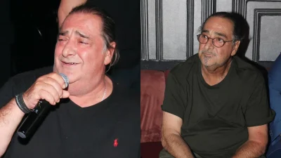 Η τελευταία δημόσια εμφάνιση του Βασίλη Καρρά - Εμφανώς αδυνατισμένος