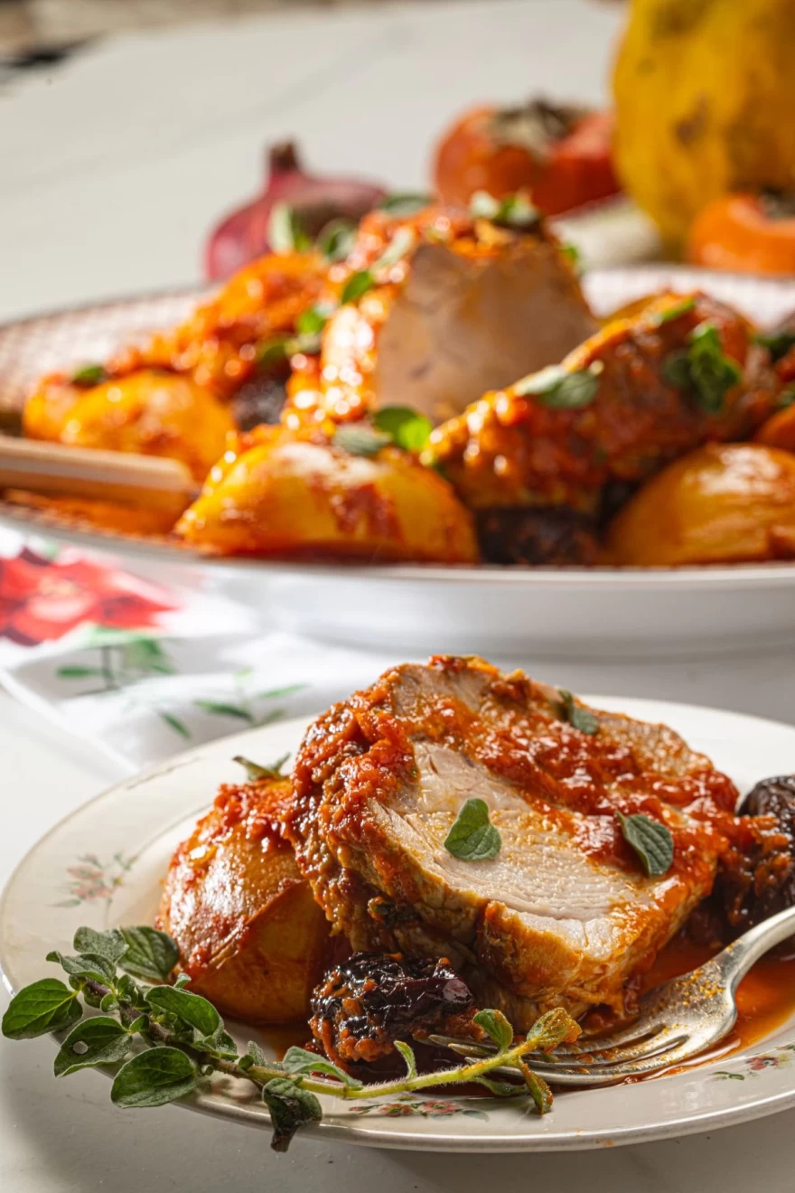 Ντίνα Νικολάου χοιρινό