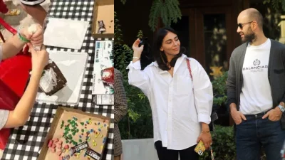 Μετέτρεψαν τη μονοκατοικία τους στο καταφύγιο του Άι Βασίλη - Γεμάτο φωτάκια και χρωματιστές μπάλες το σπίτι Σπανούλη & Χοψονίδου για τα Χριστούγεννα