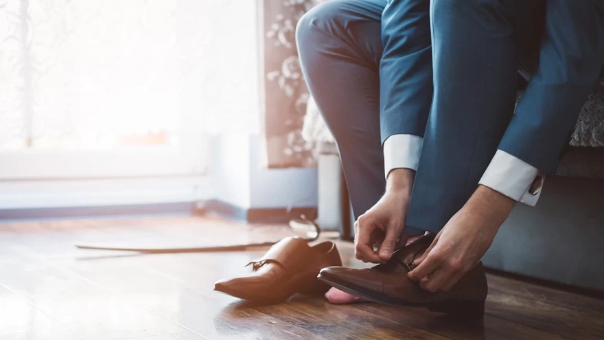 γαμπριάτικα παπούτσια