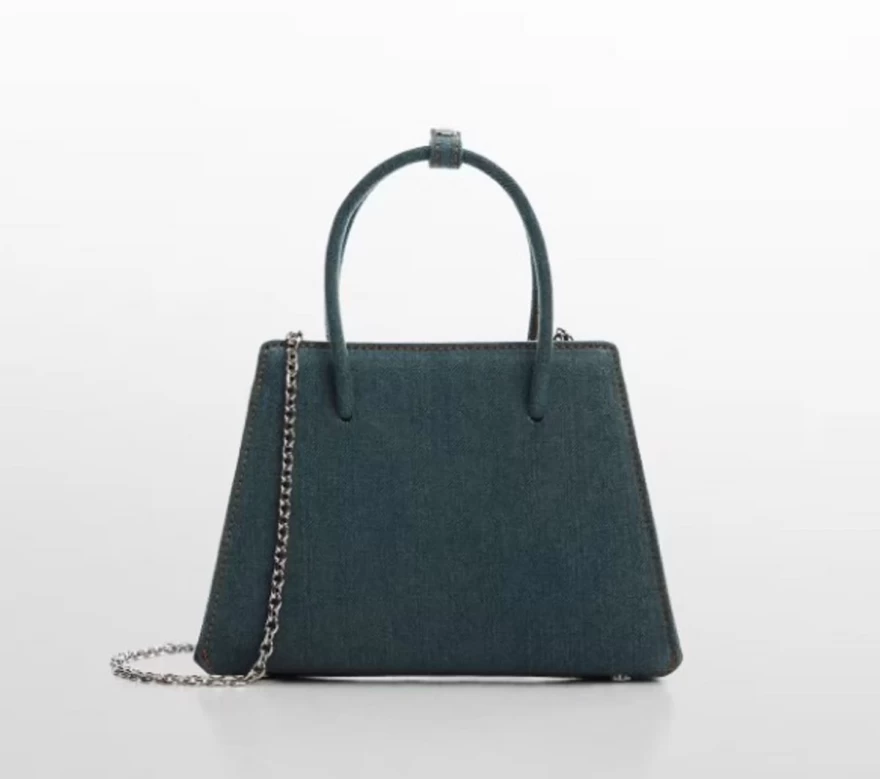 μπλε τσάντα