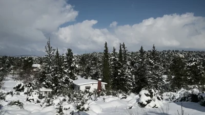 Καιρός: Χιόνια και τσουχτερό κρύο σήμερα 29/1 - Τι θα γίνει σε Αττική & Θεσσαλονίκη;