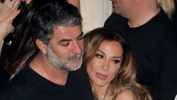 Βασίλης Μπισμπίκης - Δέσποινα Βανδή: Οι τρυφερές φωτογραφίες από το ταξίδι τους στο Λονδίνο