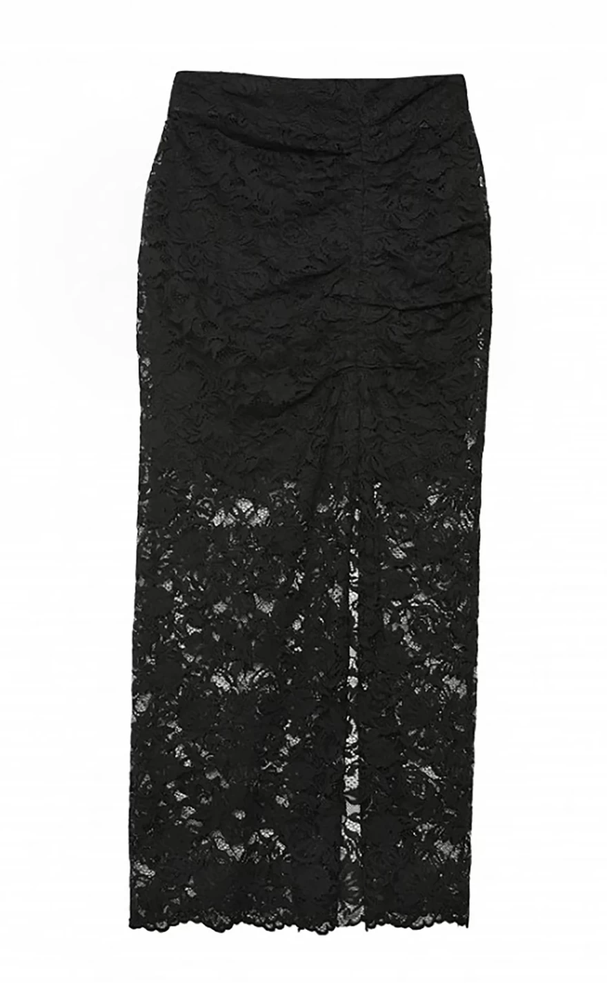 φούστα δαντέλα