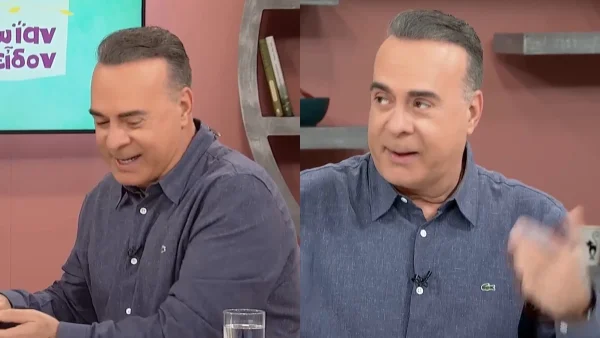 Φώτης Σεργουλόπουλος: «Συγγνώμη θα ξανάρθουμε αύριο» - "Λύγισε" και έκανε νόημα να κλείσουν την εκπομπή