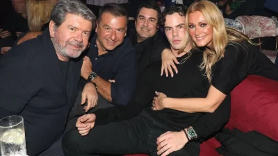 Γιώργος Λιάγκας, Άγγελος & Γιάννης Λάτσιος και Νατάσα Θεοδωρίδου σε μεγάλα κέφια! Δείτε φωτογραφίες από κοινή τους έξοδο