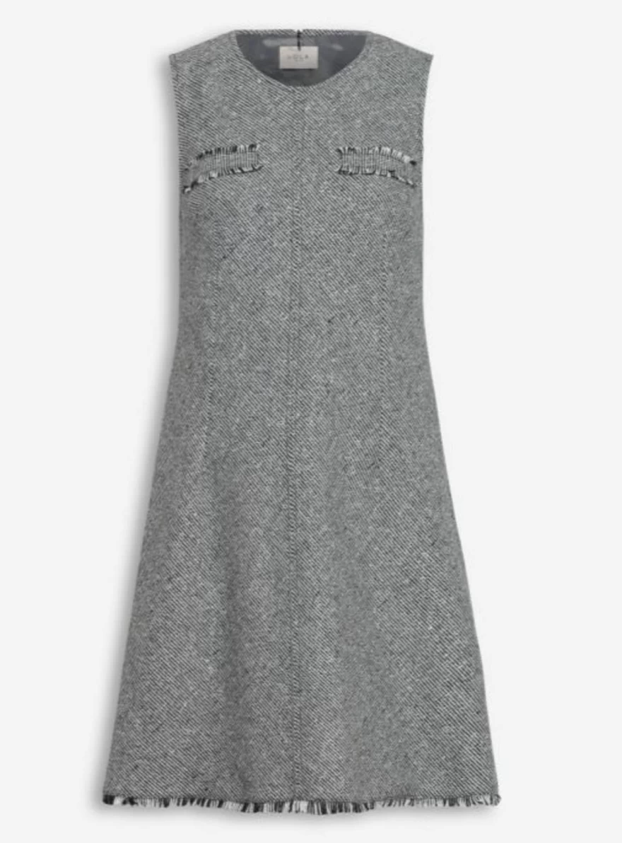 γκρι φόρεμα