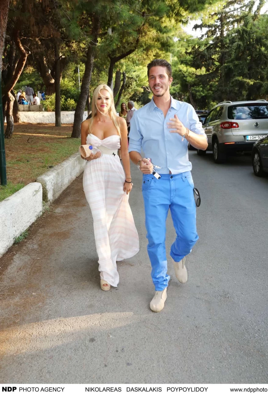 Η Βίκυ Κάβουρα και ο Νίκος Οικονομόπουλος