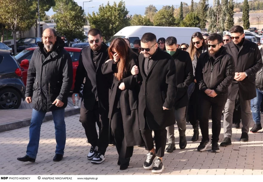 Χάρης Κωστόπουλος κηδεία σύζυγος παιδιά