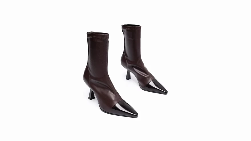 μπότες kitten heels