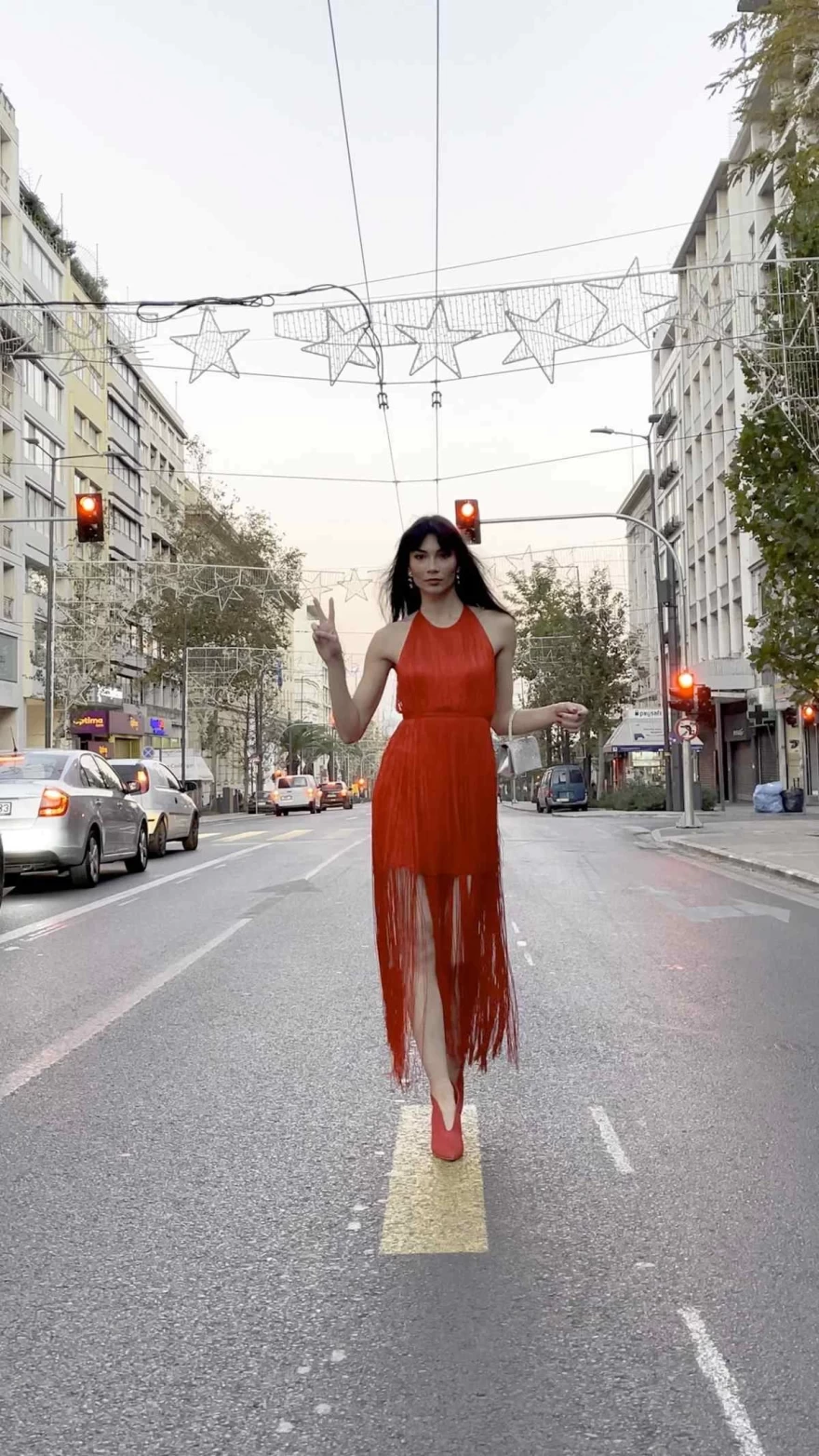 κόκκινο φόρεμα κρόσια