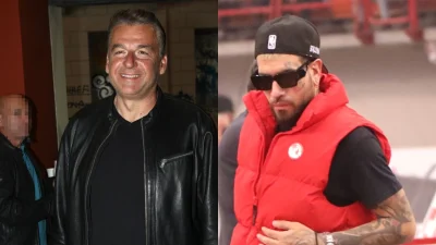 Γιώργος Λιάγκας -  Snik: Τέλος στην κόντρα τους - Μαζί και χαμογελαστοί στο ίδιο τραπέζι (Φωτογραφία)