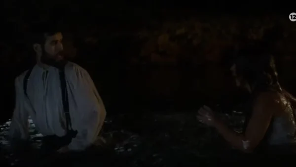 Η Μάγισσα (23/1): Καρέ καρέ η ερωτική σκηνή Αντρέι και Θεοφανώς μέσα στη λίμνη που θα "τρελάνει" τους τηλεθεατές