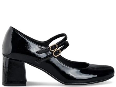 mary janes μαύρες envie shoes