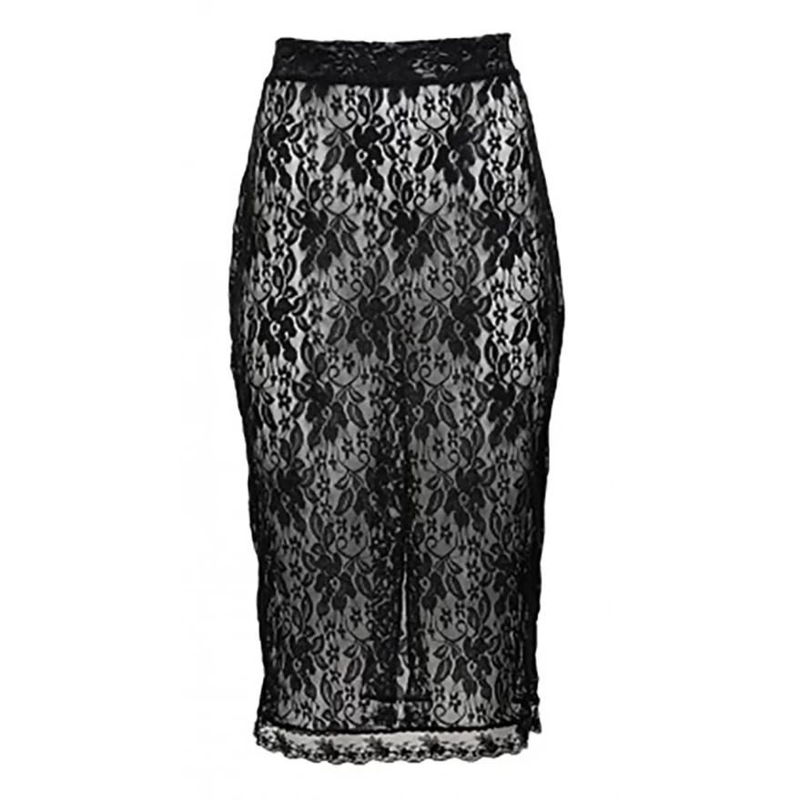 διάφανη φούστα