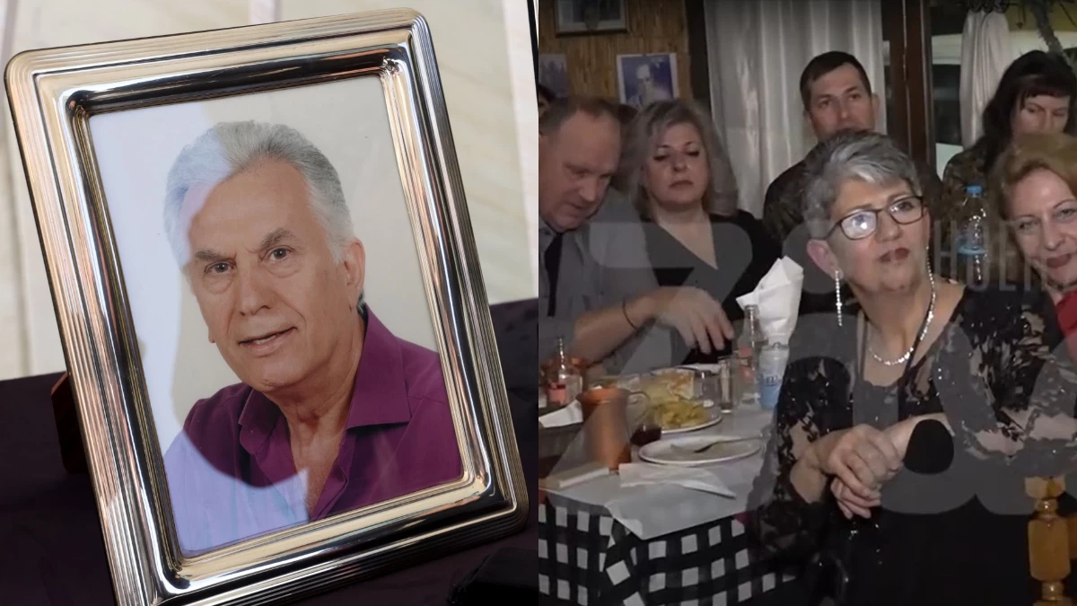 Νίκος Ξανθόπουλος: Ρίγη συγκίνησης στο μνημόσυνο ένα χρόνο μετά τον θάνατό του - Η τρυφερή εικόνα των παιδιών και του εγγονού του (Βίντεο)