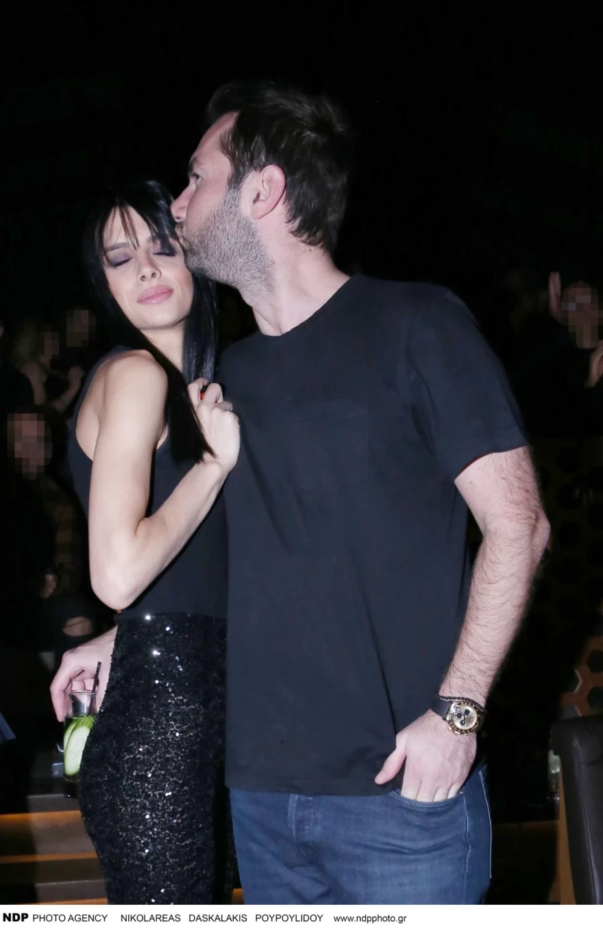 Η Άννα Μπεζάν με τον σύζυγό της Δημήτρη Παππά