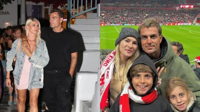 Χανταμπάκης & Πηλιάκη: Με μαρμάρινα πατώματα, τζάκι, γυμναστήριο, πισίνα και γήπεδο στον κήπο - Η μοντέρνα μονοκατοικία τους