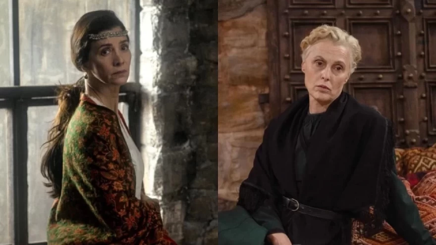 Η Πολυξένη και η Δαμιανή από την σειρά του ΑΝΤ1, Μάγισσα