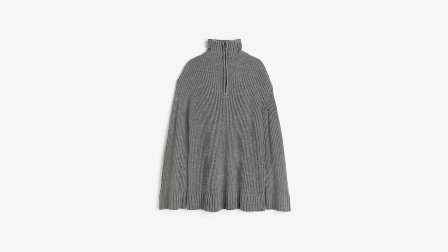 γκρι πουλόβερ