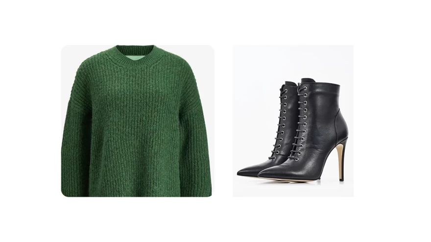 πράσινο πουλόβερ