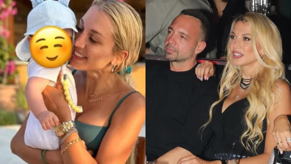 Κωνσταντίνα Σπυροπούλου: Πελώρια, με τέσσερις ορόφους - Ολόκληρη υπερπαραγωγή η τούρτα για τα πρώτα γενέθλια του μικρού Βλάσση