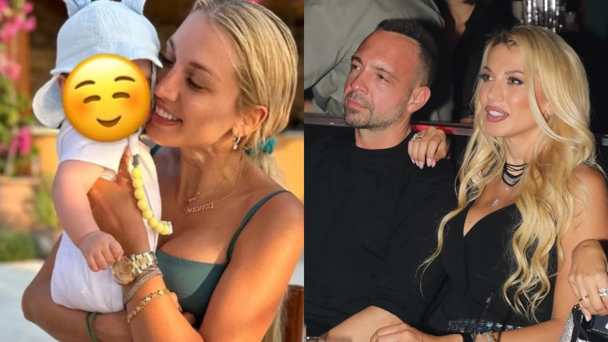 Κωνσταντίνα Σπυροπούλου: Πελώρια, με τέσσερις ορόφους - Ολόκληρη υπερπαραγωγή η τούρτα για τα πρώτα γενέθλια του μικρού Βλάσση