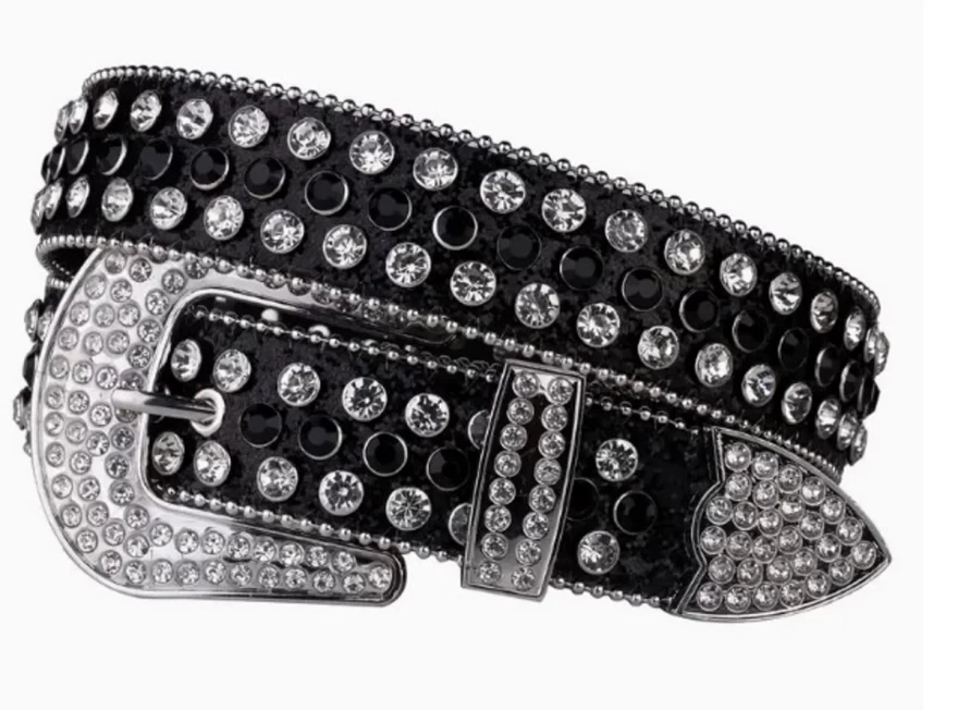 ζώνη με στρας