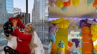 Ιωάννα Τούνη: Μετέτρεψε το διαμέρισμα στην Αθήνα σε παιδότοπο για τα γενέθλια του Πάρη - «Η μαμά και ο μπαμπάς σε λατρεύουν ως τον ουρανό μωράκι μας»