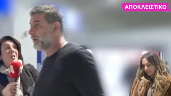 Δέσποινα Βανδή & Βασίλης Μπισμπίκης: Αμίλητοι και αγέλαστοι στην κάμερα του Super Κατερίνα - Τι συνέβη στο αεροδρόμιο