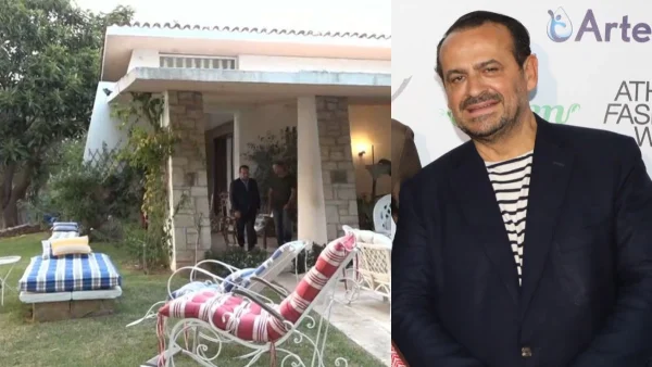Βασίλης Ζούλιας: Με πέτρινο τζάκι, δυο σαλόνια και τεράστιο κήπο με πισίνα - Βίντεο από το εξοχικό του στην Σαρωνίδα