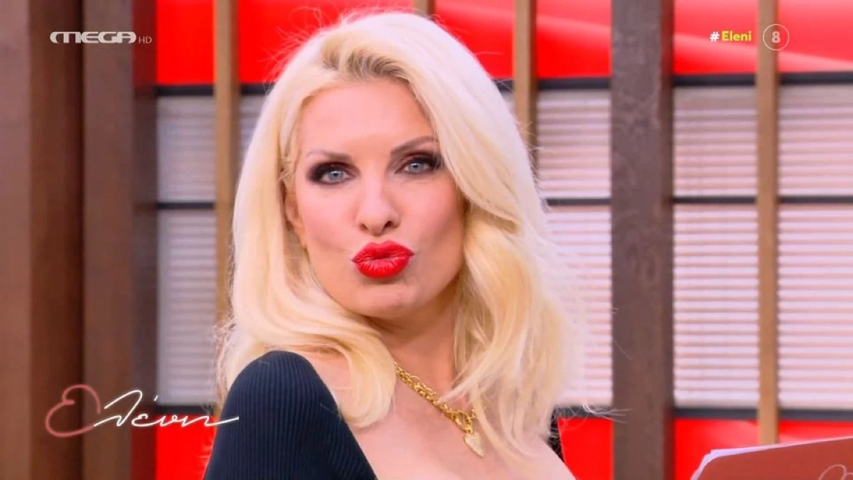 Ελένη Μενεγάκη: «Εγώ τον Βαλεντίνο τον...» - Ο λόγος που εμφανίστηκε αργοπορημένη στο πλατό της εκπομπής της