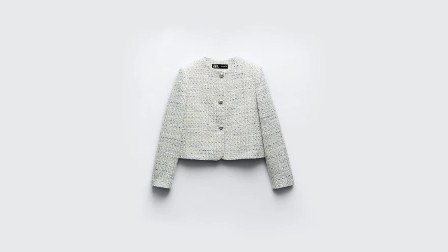 γαλάζιο τουίντ