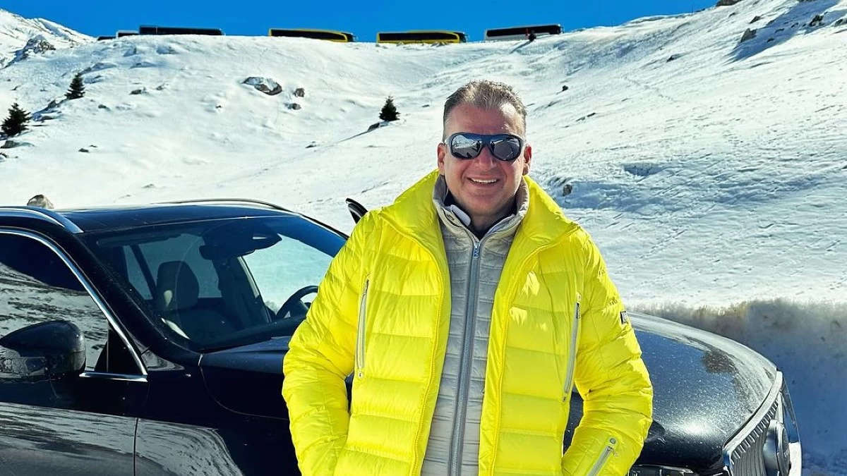 Γιώργος Λιάγκας: Στον Παρνασσό για σκι με τους γιους του - Oι οικογενειακές φωτογραφίες