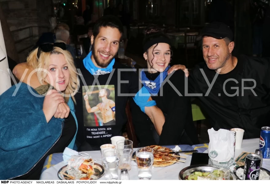 Άγγελος Γεωργουδάκης Survivor οικογένεια