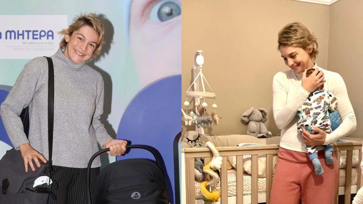 Γιούλικα Σκαφιδά: Το πρώτο ταξίδι με τον μπέμπη της λίγους μήνες μετά τη γέννα - Στιγμές ευτυχίας για τη νέα μανούλα