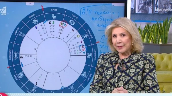 Προειδοποιεί η Λίτσα Πατέρα: Για αυτά τα 4 ζώδια ξεκινάει άσχημα η εβδομάδα από σήμερα 12/2