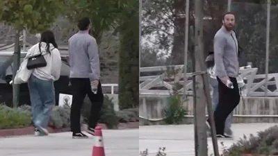 Ευρυδίκη Βαλαβάνη: Η πρώτη κοινή δημόσια εμφάνιση με τον Γρηγόρη Μόργκαν - Την περίμενε να φύγουν μαζί από το στούντιο του MEGA