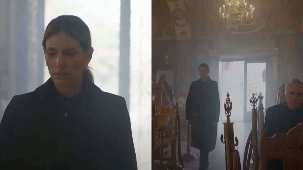 Ο πρώτος από εμάς (28/2): Μαυροφορεμένη η Κάτια - Η σκηνή στην εκκλησία μετά την επίσκεψη της στον γυναικολόγο