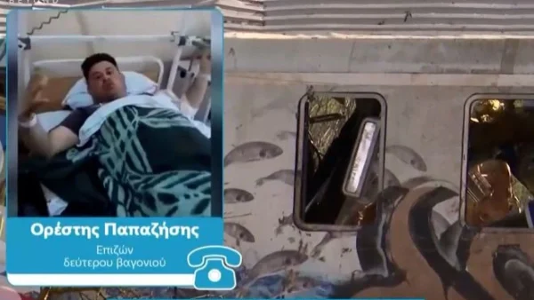 Τέμπη – Ορέστης Παπαζήσης: «Ένα χρόνο μετά δεν μπορώ να κοιμηθώ»