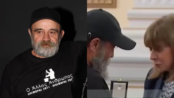 Κωνσταντίνος Πολυχρονόπουλος: «Πήγα να παραλάβω το παράσημο, μία μαλ@κία και μισή...» - Το βίντεο από την απαξίωσή του για τη βράβευση από την Πρόεδρο της Δημοκρατίας