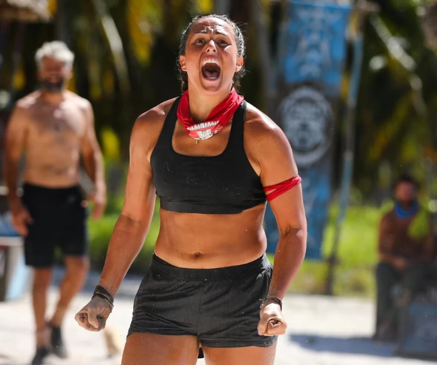 Η Ασημίνα Χατζηανδρέου από το Survivor