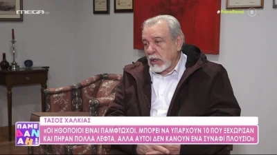 Τάσος Χαλκιάς: «Κυρίως έχασα λεφτά και τις δύο φορές που έκανα παραγωγή, ήμουν αποτυχημένος»