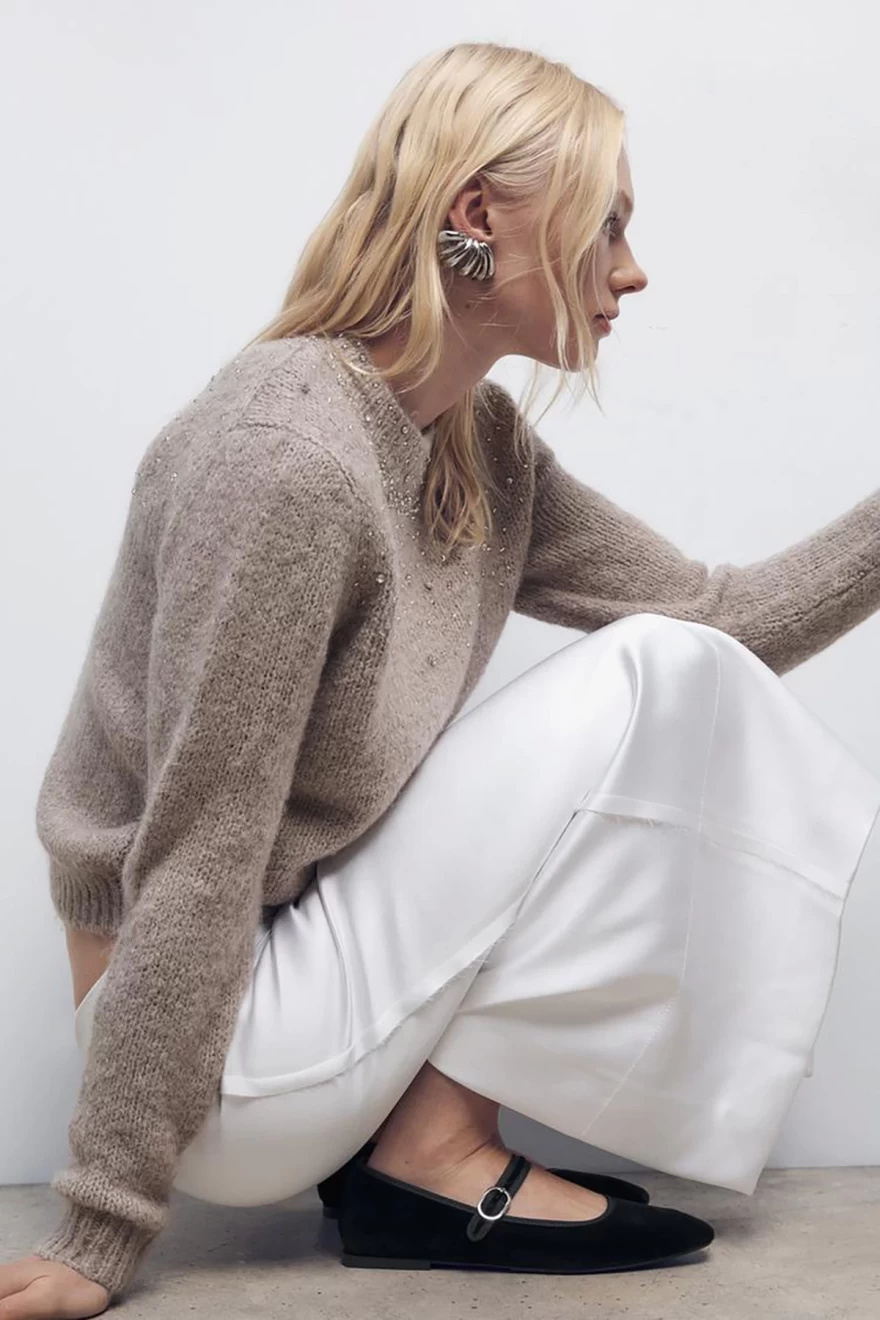 μπαλαρίνες zara