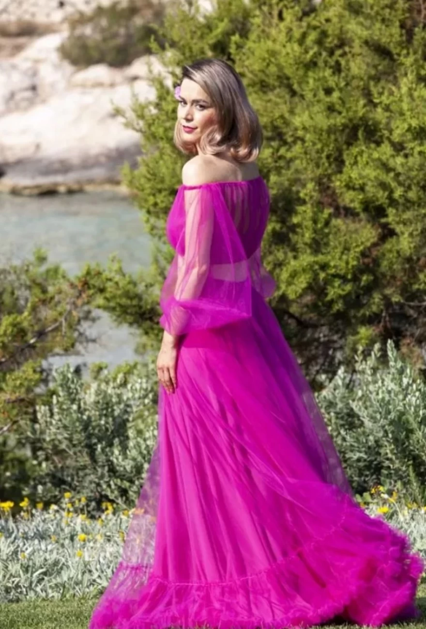 φόρεμα με βολάν