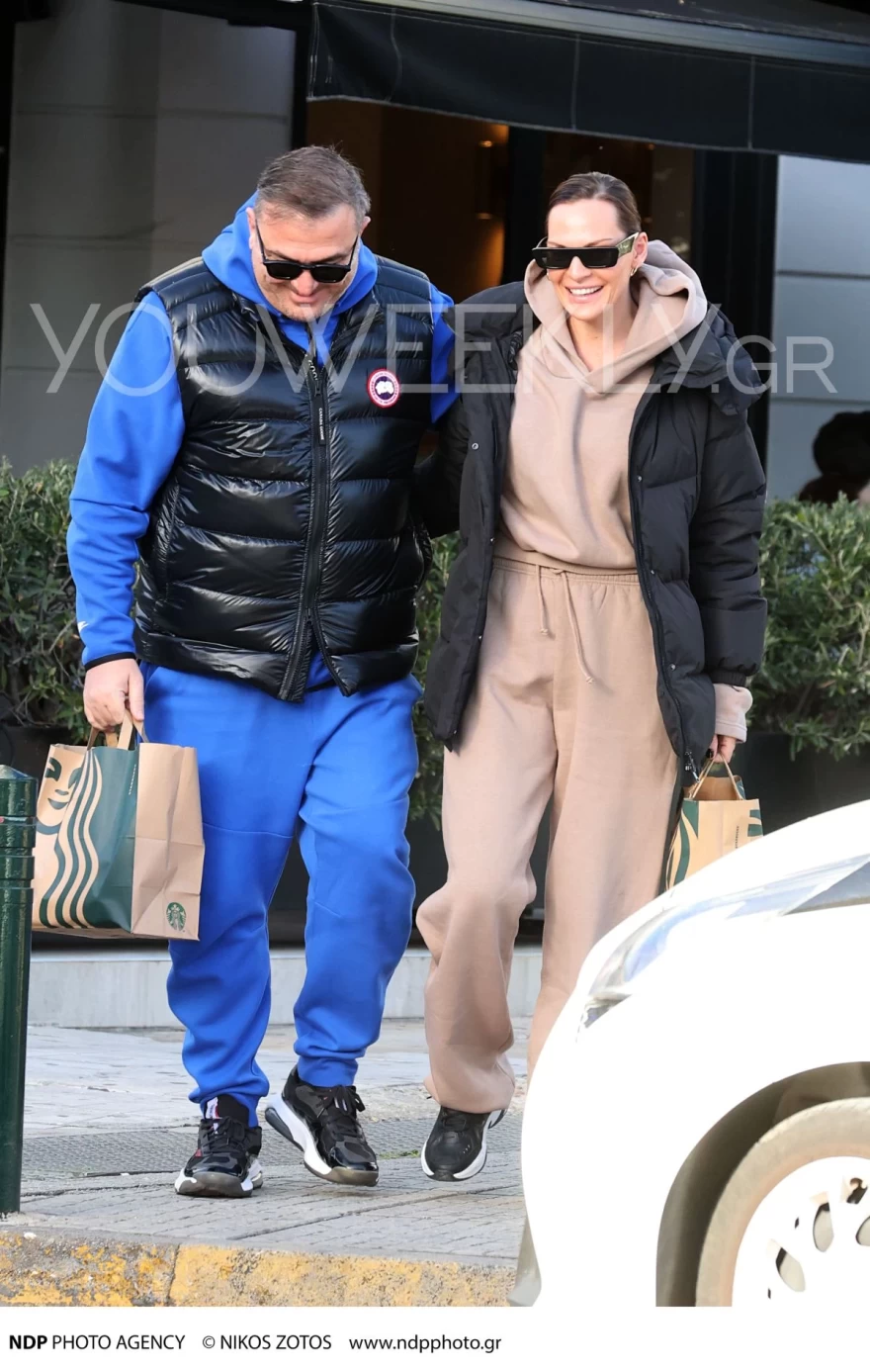 Αντώνης Ρέμος Υβόννη Μπόσνιακ βόλτα